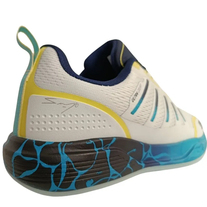 Kswiss Sanyo Ultra Court Padel Weiß Blau Turnschuhe