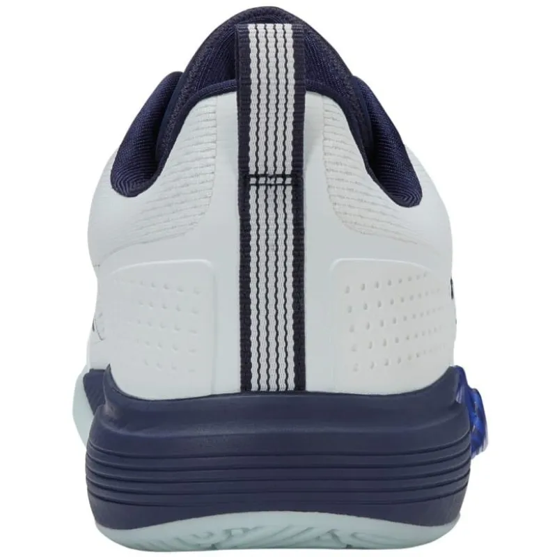 Kswiss Sanyo Ultra Court Padel Weiße Marineblaue Turnschuhe