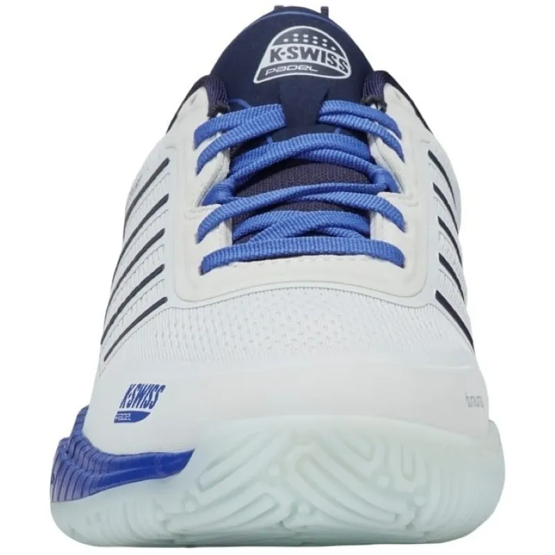 Kswiss Sanyo Ultra Court Padel Weiße Marineblaue Turnschuhe