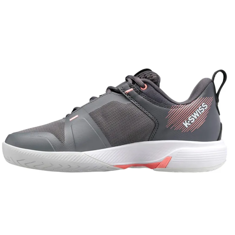 Kswiss Ultrashot Team Damen Sneaker Grau Pink