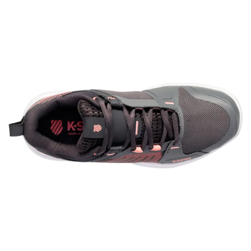 Kswiss Ultrashot Team Damen Sneaker Grau Pink