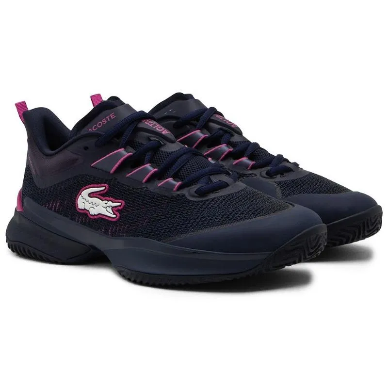 Lacoste AG-LT23 Ultra 125 Marineblau Pink Damen Sneaker