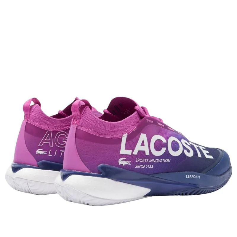 Lacoste AG-LT25 Lite 125 Dunkelblau Pink Sneaker