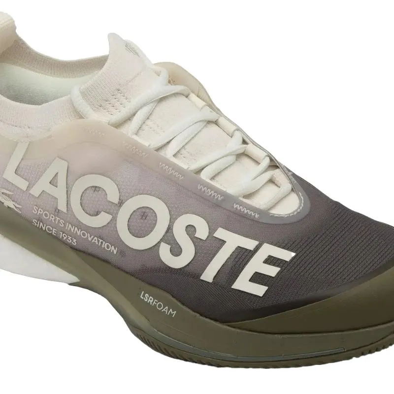 Lacoste AG-LT25 Lite Damen Sneaker in Weiß Khaki