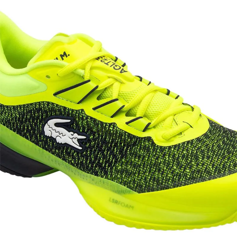 Lacoste Daniil Medvedev AG-LT23 Ultra Gelb Marineblau Turnschuhe