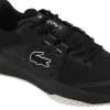 Lacoste Power Serve Schwarz Weiß Turnschuhe