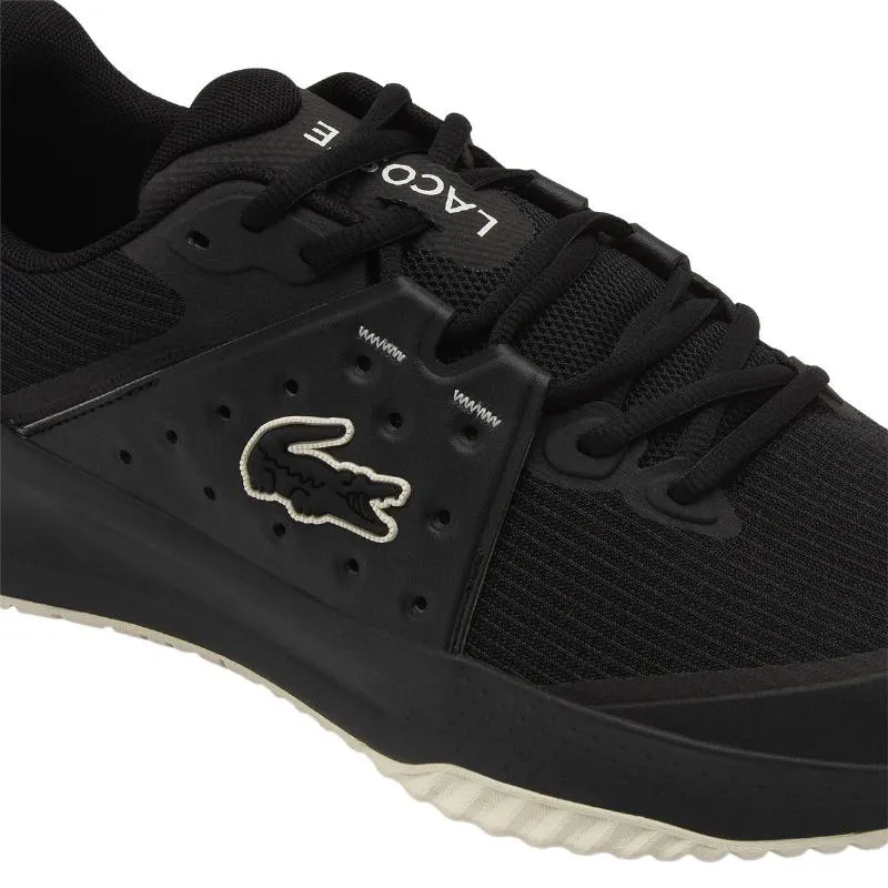 Lacoste Power Serve Schwarz Weiß Turnschuhe