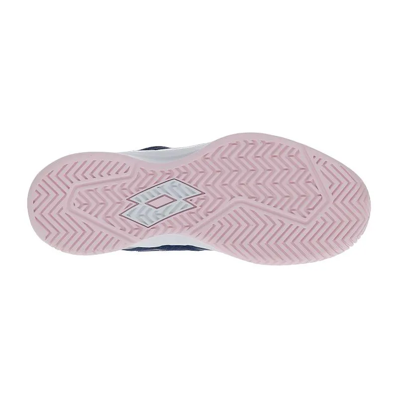 Tênis Lotto Mirage 500 II Azul Denim Rosa Cinza Cinza Cinza Mulheres