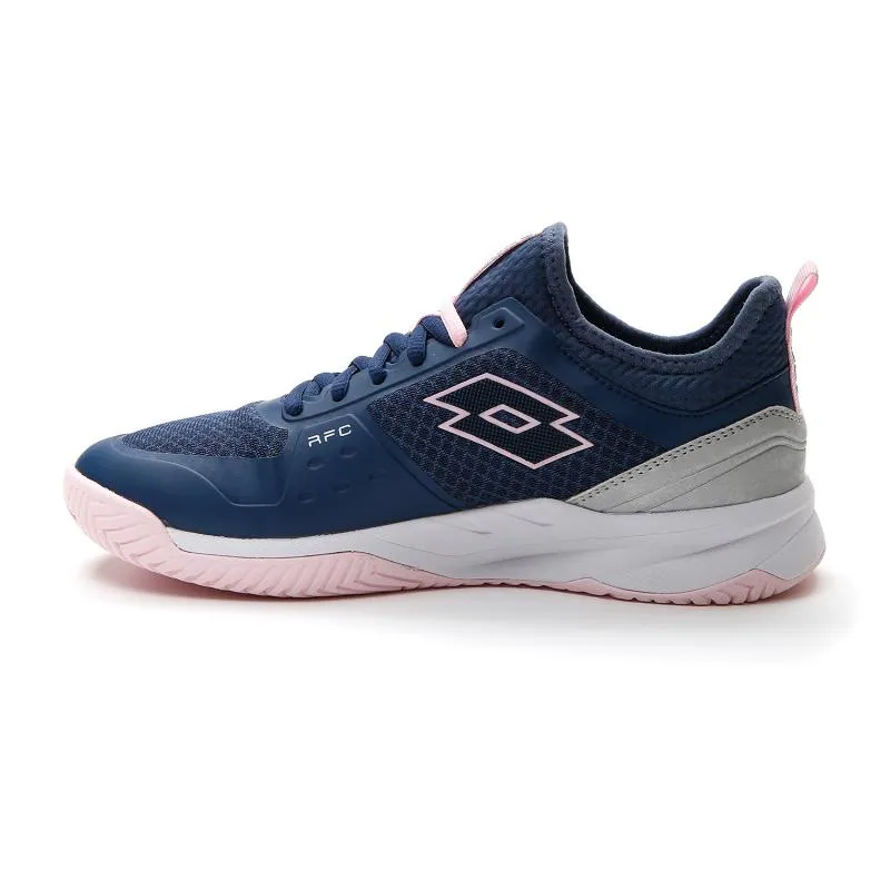 Sneakers Lotto Mirage 500 II Blue Denim Pink Grau Metall Damen