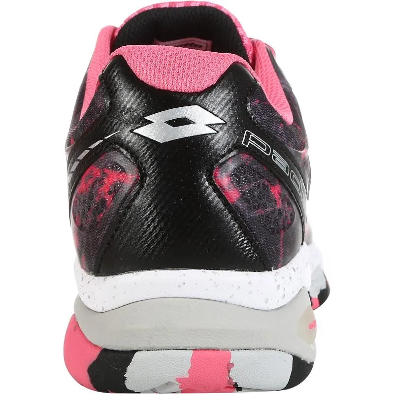 Sneakers Lotto Superrapida 200 IV Schwarz Fuchsia Damen