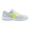 Mizuno Break Shot 5 Ton Hellblau Weiße Fluor Damenschuhe