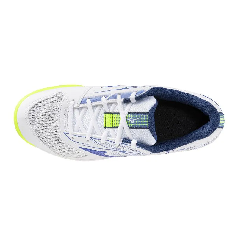Mizuno Break Shot 5 Ton Weiß Blaue Sneakers