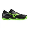 Mizuno Break Shot 5 Ton Schwarz-Grüne Sneakers