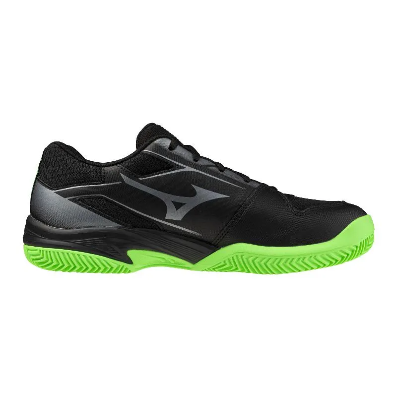 Mizuno Break Shot 5 Ton Schwarz-Grüne Sneakers