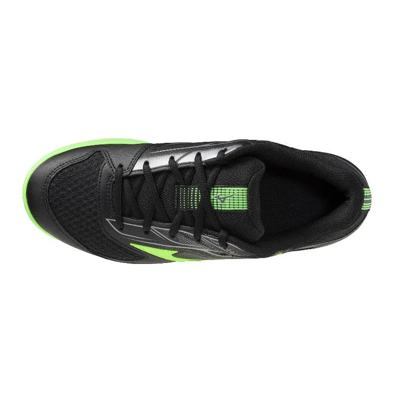 Mizuno Break Shot 5 Ton Schwarz-Grüne Sneakers