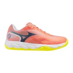 Zapatillas de Padel Mizuno Wave Enforce Court 2 Padel Coral Mujer