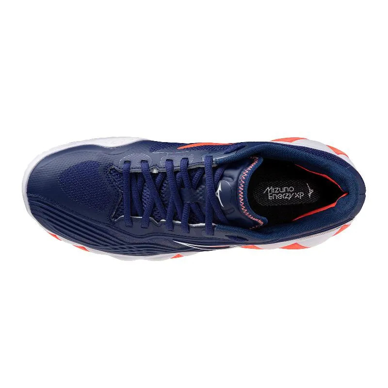 Mizuno Wave Enforce Tour 2 Clay Blue Orange Sneakers