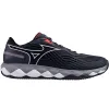 Mizuno Wave Enforce Tour 2 Sandtone Dunkelblau Grau Turnschuhe