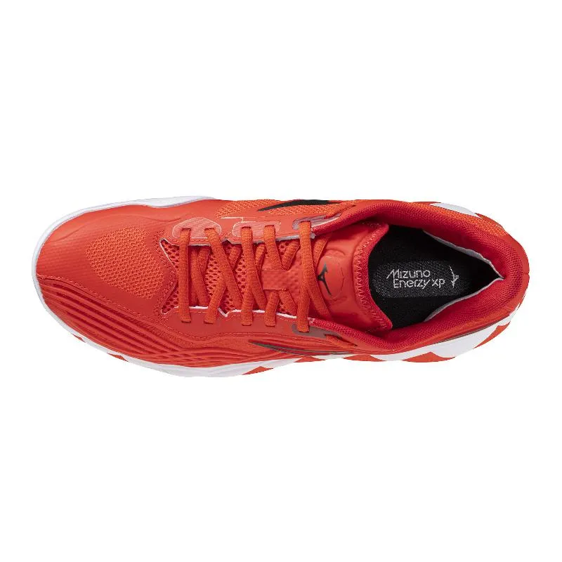 Mizuno Wave Enforce Tour 2 Lehmrote weiße Sneakers