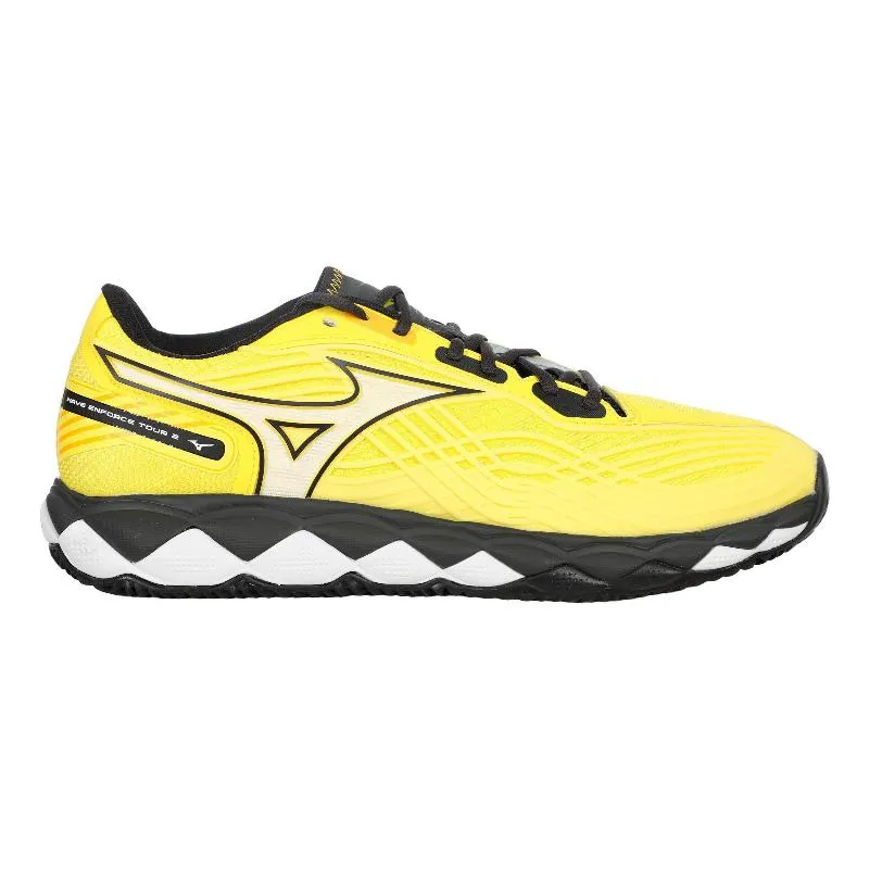 Mizuno Wave Enforce Tour 2 Padel Amarelo Preto Tênis