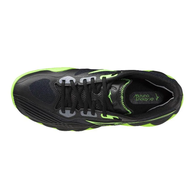 Mizuno Wave Enforce Tour 2 Padel Schwarz-Grüne Sneakers