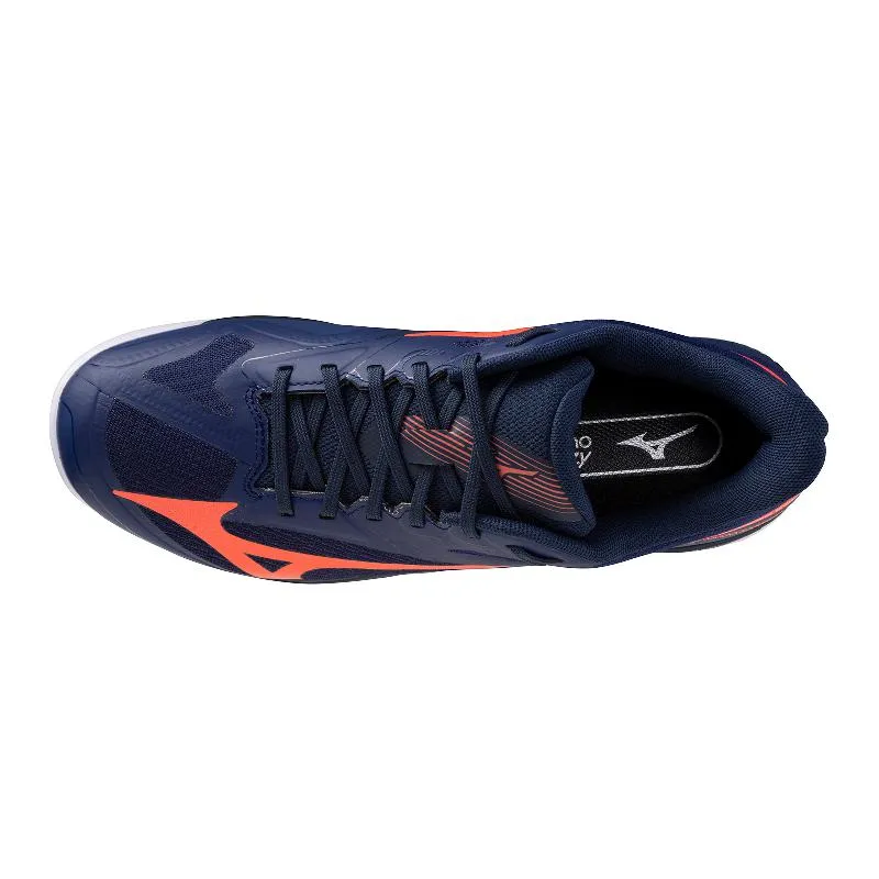 Mizuno Wave Exceed Court Lehmblaue Sneakers