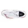Mizuno Wave Exceed Court Sand weiße rote Sneakers