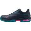 Mizuno Wave Exceed Light 2 Padel Marineblau Fuchsia Damen Sneakers