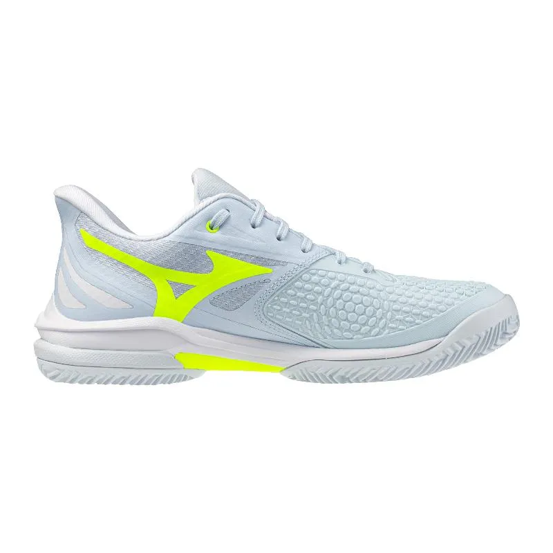 Zapatillas Mizuno Wave Exceed Tour 7 Azul Claro Fluor Mujer