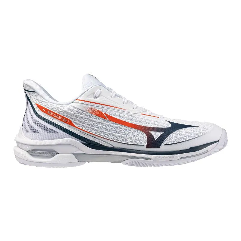Tênis Mizuno Wave Exceed Tour 7 Clay White