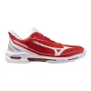 Mizuno Wave Exceed Tour 7 Ton Rot Weiße Sneakers