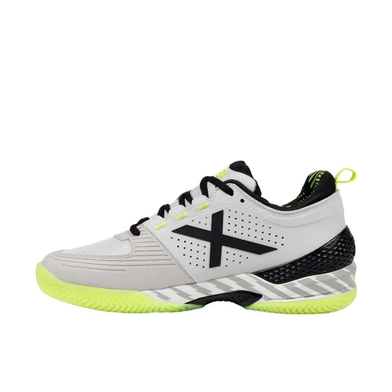 München Atomik 50 Grau-Gelbe Fluor-Sneaker