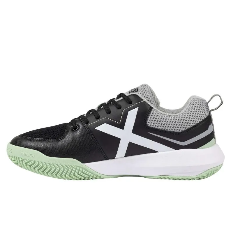 Munich Focus 05 Schwarz-Grau-Grün-Sneaker