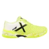 Munich Padx 62 fluoreszierende gelbe weiße Turnschuhe