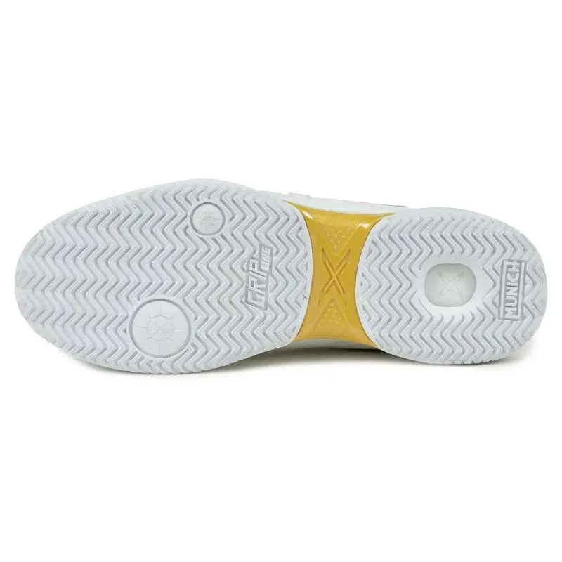Munich Stupa Padx 64 Branco Amarelo Tênis