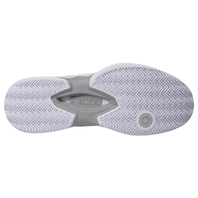 Tênis Nox AT10 Lux White Light Gray