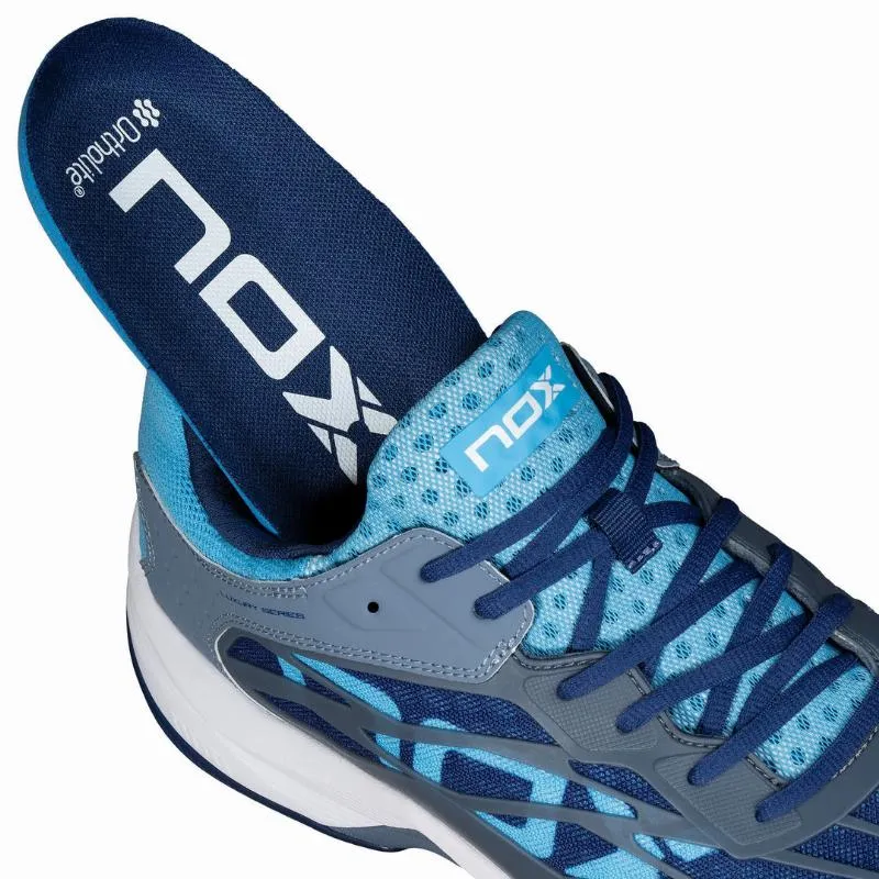 Nox AT10 Lux Bonnie Turnschuhe aus blauem Stein