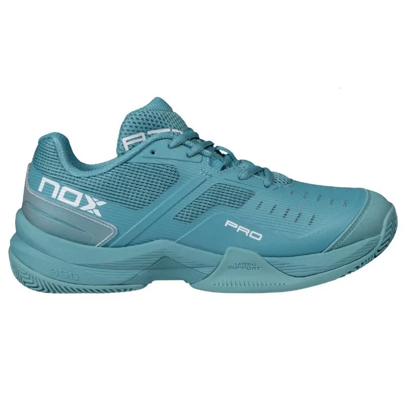 Tênis Nox AT10 Pro Azul Turquesa Branco