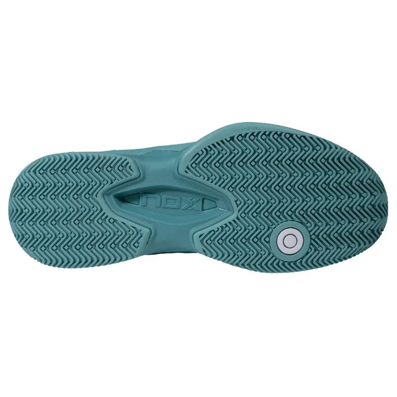Tênis Nox AT10 Pro Azul Turquesa Branco