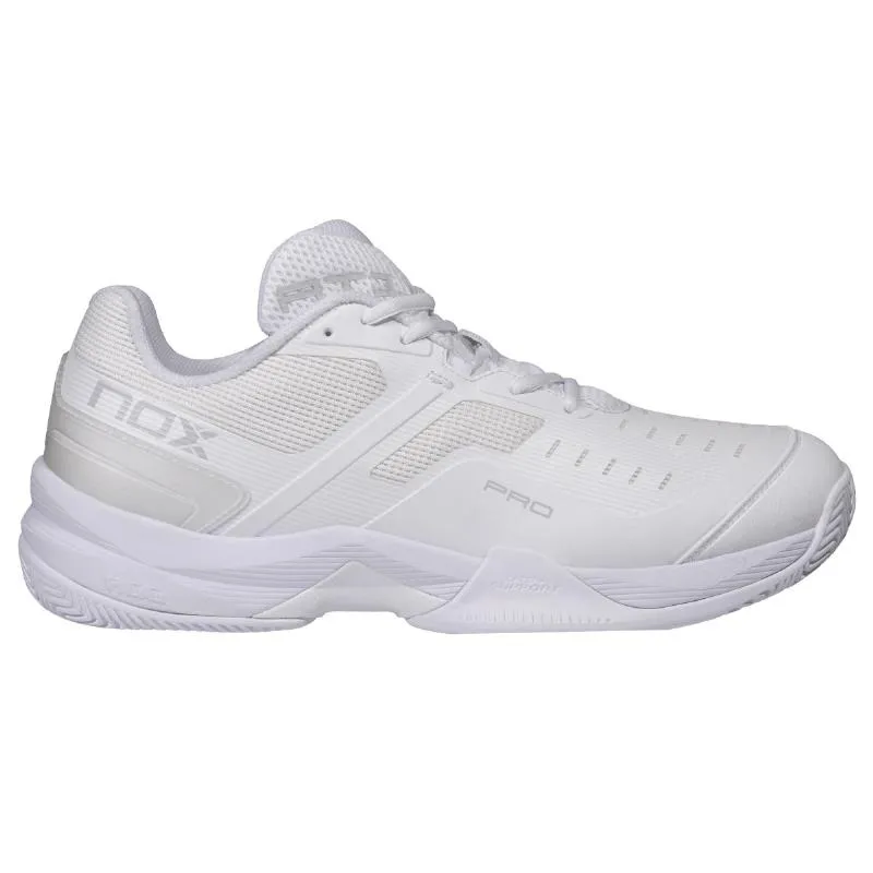 Tênis Nox AT10 Pro Branco Cinza