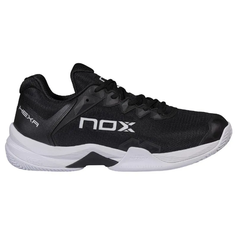 Zapatillas de Padel Nox ML10 Hexa Negro Blanco