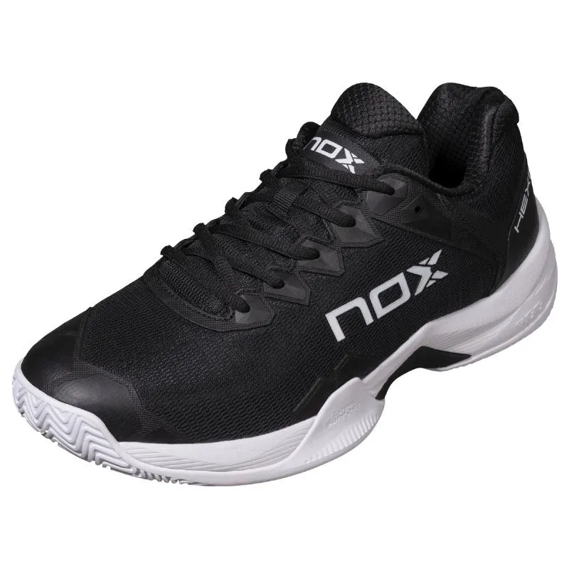 Nox ML10 Hexa Schwarze Weiße Sneakers