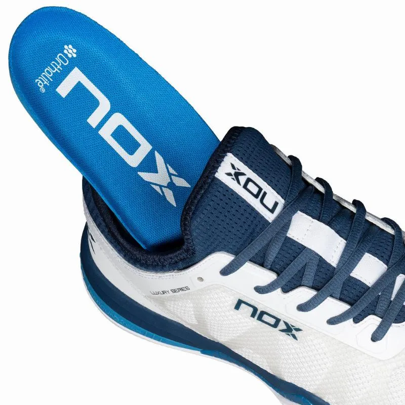 Nox Nerbo WeiÃ Blau Turnschuhe