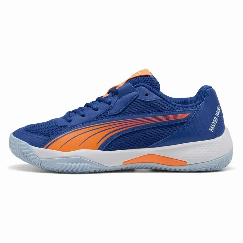 Puma Momo Gonzalez Nova Court Blau Orange Sneakers