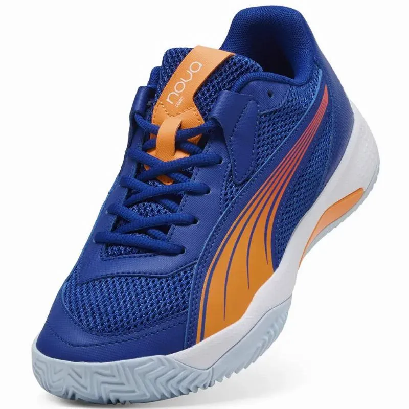 Puma Momo Gonzalez Nova Court Blau Orange Sneakers