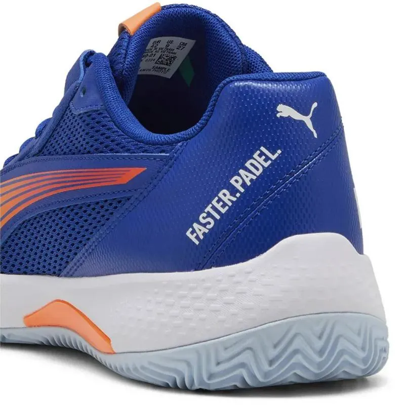 Puma Momo Gonzalez Nova Court Blau Orange Sneakers