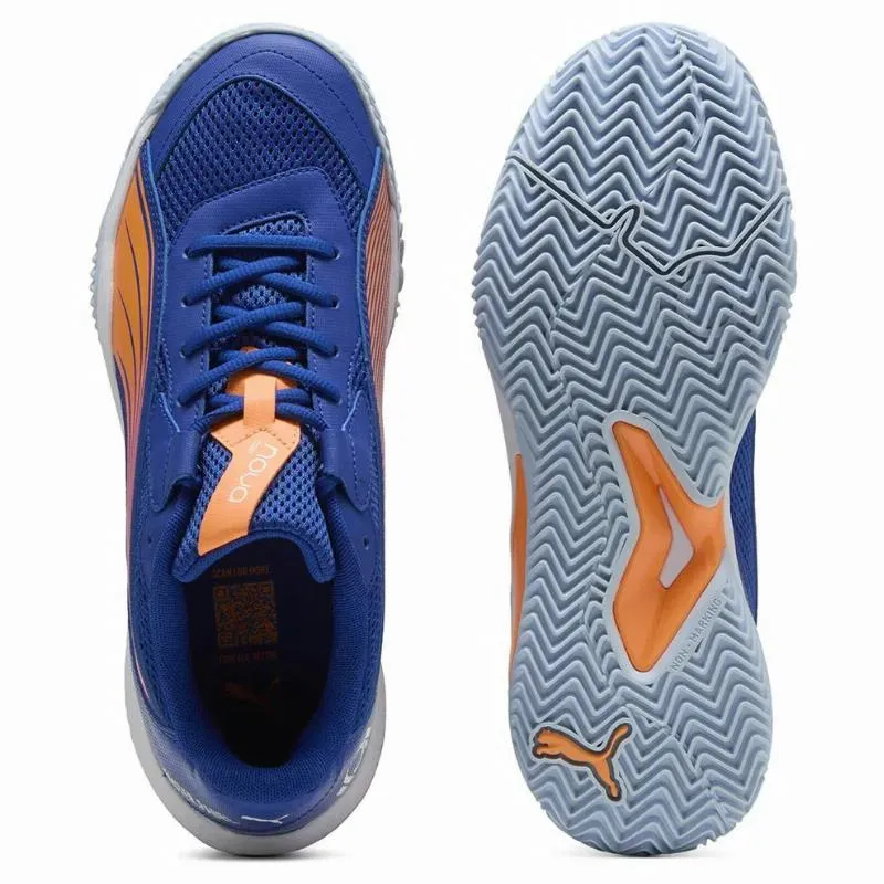 Puma Momo Gonzalez Nova Court Blau Orange Sneakers