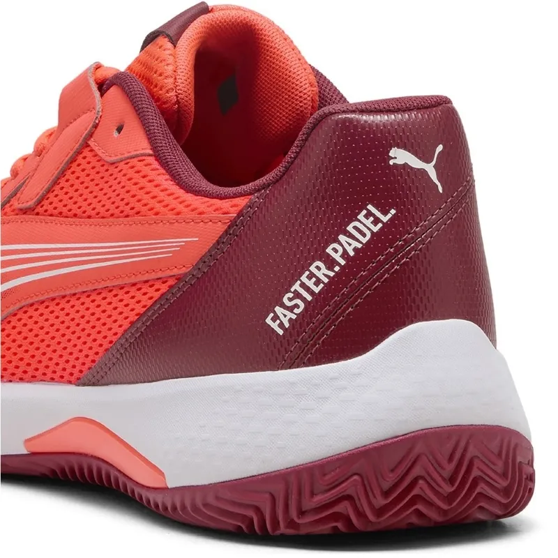 Puma Nova Court Rot Bordeaux WeiÃ Sneakers