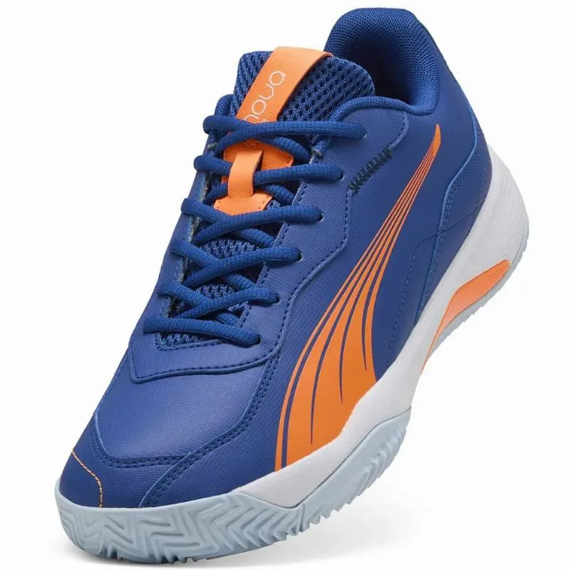 Puma Nova Smash Blau Orange Sneaker
