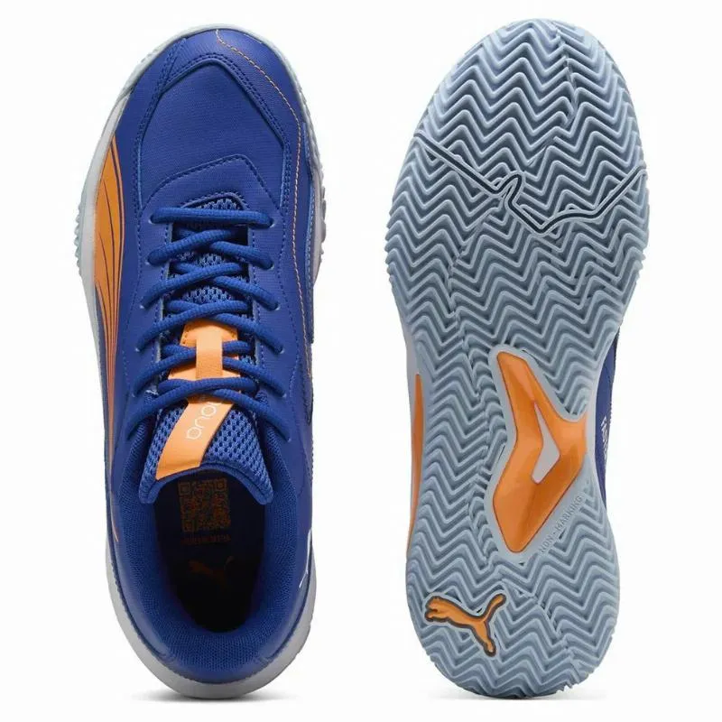 Puma Nova Smash Blau Orange Sneaker